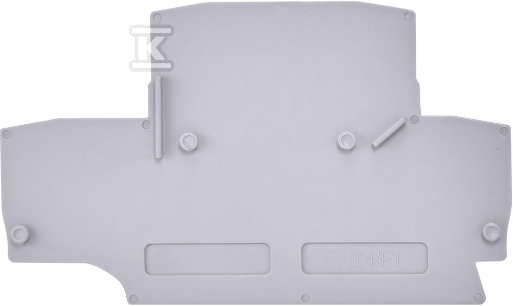 Płytka skrajna do ESH-EFD.4 (szara) ESH-EFD.4/PT 003903270 - obrazek 1