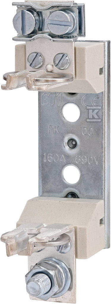 Podstawa bezpiecznikowa PK 00 M8-2M6 1P S 004123002 - obrazek 1
