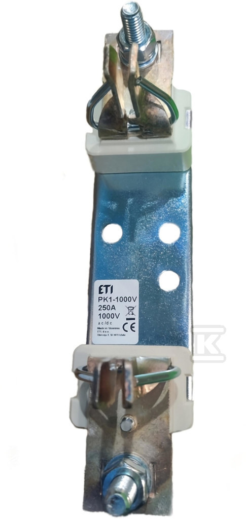Podstawa bezpiecznikowa PK1-100 M10-M10 1P 1000V AC/DC 004123400 - obrazek 1