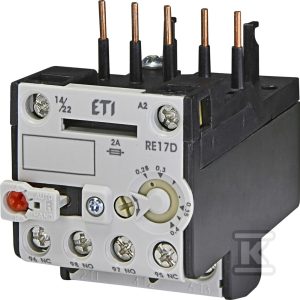 Przekaźnik termiczny RE17D-0,4 004641400 Przekaźnik termiczny RE17D-0,4 004641400