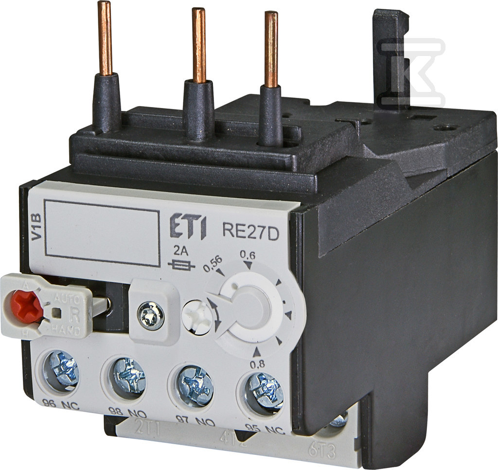 Przekaźnik termiczny RE27D-0,8 004642402 - obrazek 1