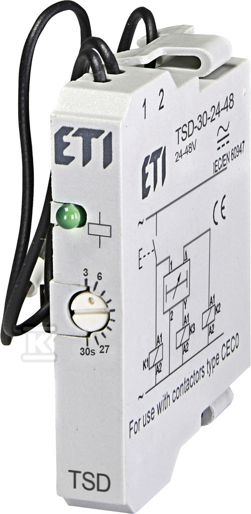 Przekaźnik czasowy TSD-30-24-28 004642760 - obrazek 1