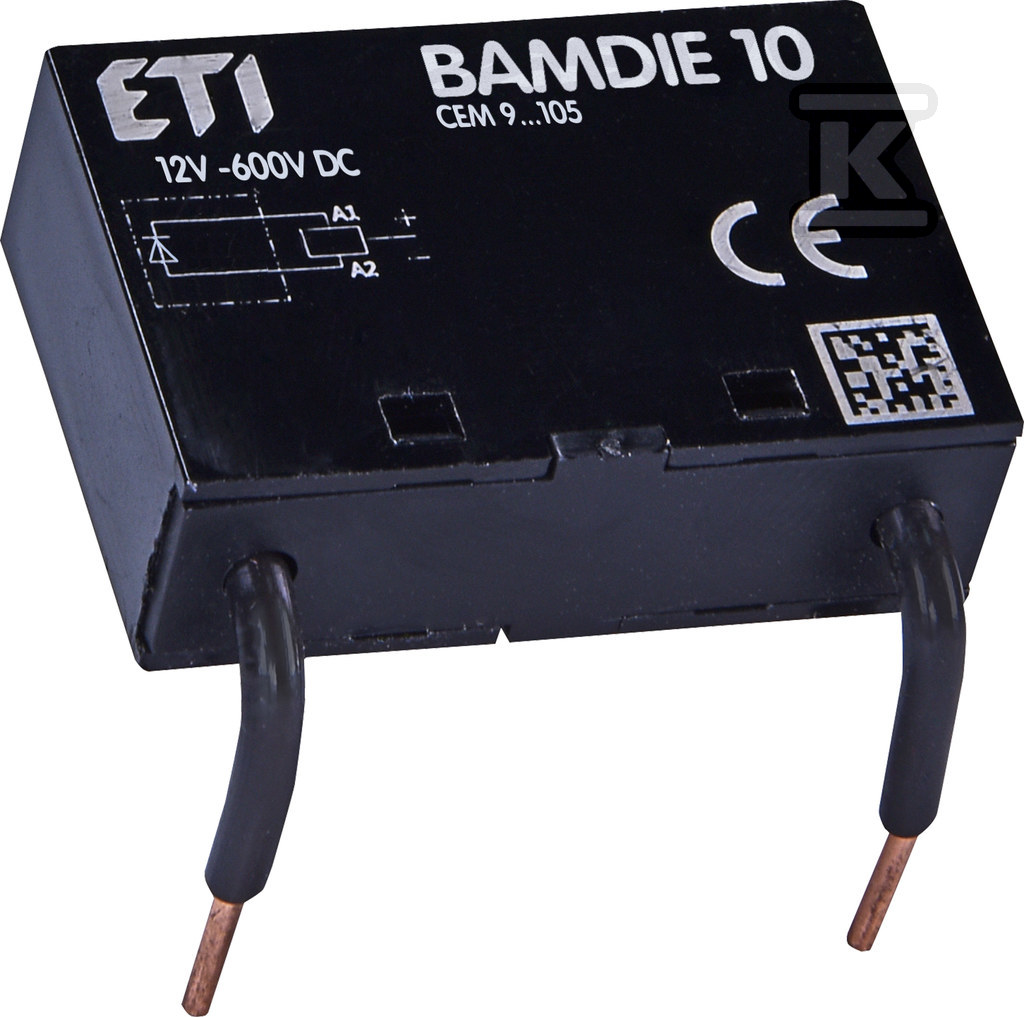 Ogranicznik przepięć BAMDIE 10 12-600V/DC 004643701 - obrazek 1
