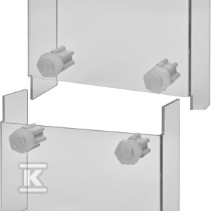 Osłony zacisków kpl.(górna+dolna) CCEM180 004646081 Osłony zacisków kpl.(górna+dolna) CCEM180 004646081