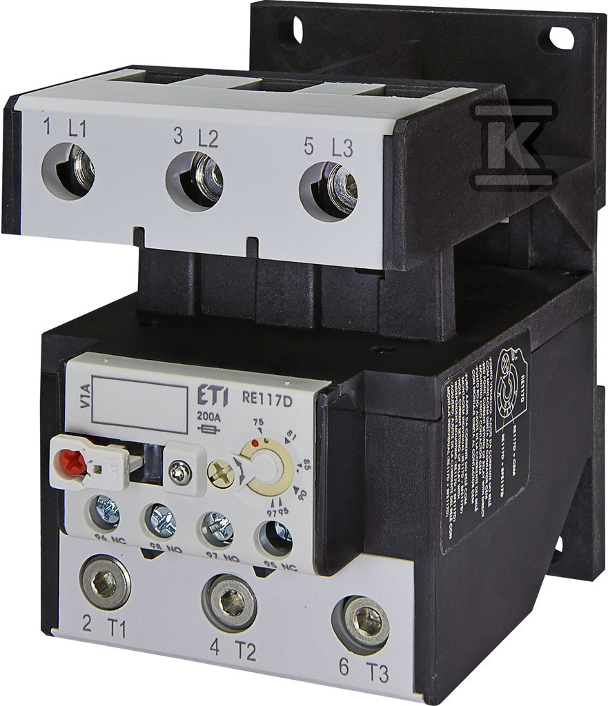Przekaźnik termiczny RE117.2D-97 004646421 - obrazek 1