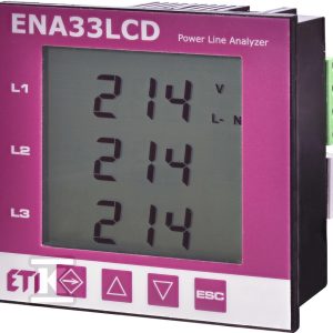 Analizator parametrów sieci 96×96 ENA33LCD 004656910 Analizator parametrów sieci 96×96 ENA33LCD 004656910
