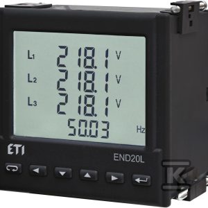 Analizator parametrów sieci 96×96 END20LRS 004656950 Analizator parametrów sieci 96×96 END20LRS 004656950