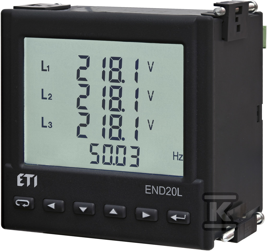 Analizator parametrów sieci 96x96 END20LRS 004656950 - obrazek 1