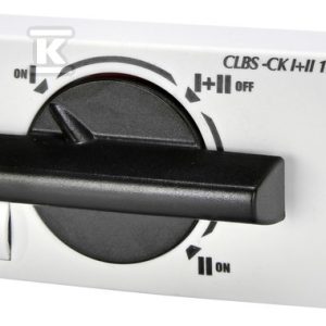 Adapter do budowy rozłączników 6/8 P i przełączników I-I+II-II CLBS-CKI+II125 004661523 Adapter do budowy rozłączników 6/8 P i przełączników I-I+II-II CLBS-CKI+II125 004661523