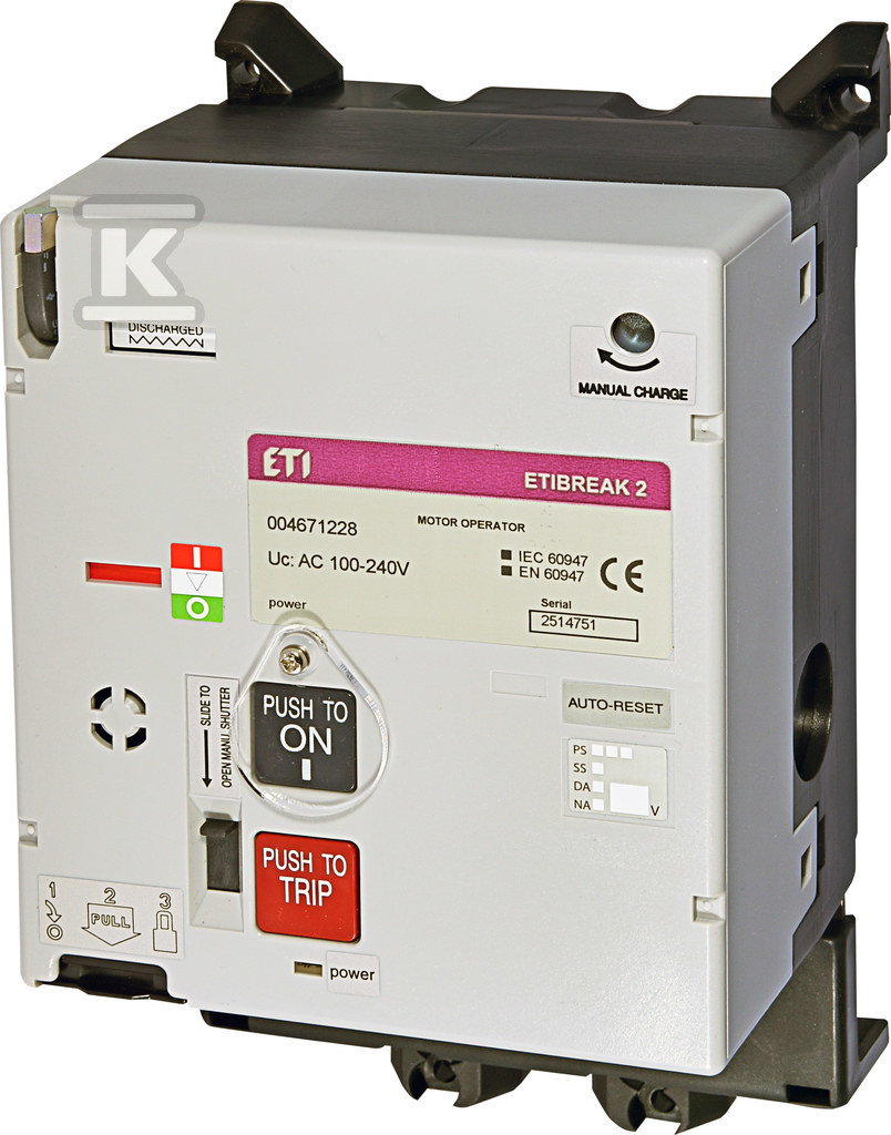 Napęd silnikowy z autoresetem MO2 630 AC100-240V RS 004671228 - obrazek 1