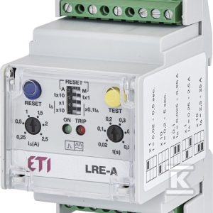 Przekaźnik różnicowoprądowy LRE-A 24-48V 004671604 Przekaźnik różnicowoprądowy LRE-A 24-48V 004671604