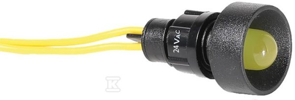 Lampka sygnalizacyjna LED D=10mm żółta 24V AC LS LED 10 Y 24AC 004770809