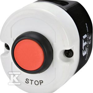 Kaseta szaro-czarna, STOP, 1NC, przycisk czerwony ESE1-V2 004771440 Kaseta szaro-czarna, STOP, 1NC, przycisk czerwony ESE1-V2 004771440