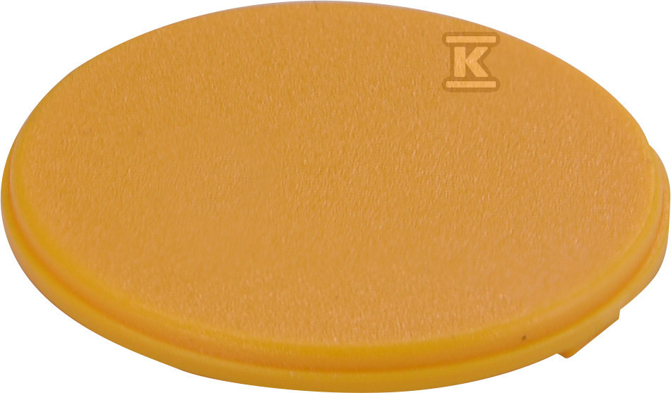 Płytka przycisku niepodświetlanego płaska - żółta EAF-Y 004771522 - obrazek 1