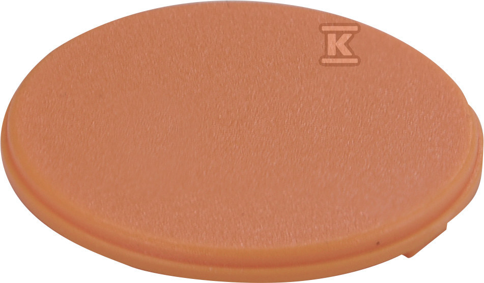 Płytka przycisku niepodświetlanego płaska - pomarańczowa EAF-A 004771526 - obrazek 1