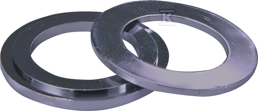 Pierścień adaptacyjny z 30 na 22mm, chrom, przedni/tylny EAR-F/R-CH 004771540 - obrazek 1