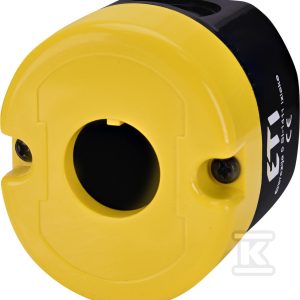 Kaseta żółto-czarna STOP, NC+NO, przycisk-grzybek ESE1Y 004771548 Kaseta żółto-czarna STOP, NC+NO, przycisk-grzybek ESE1Y 004771548