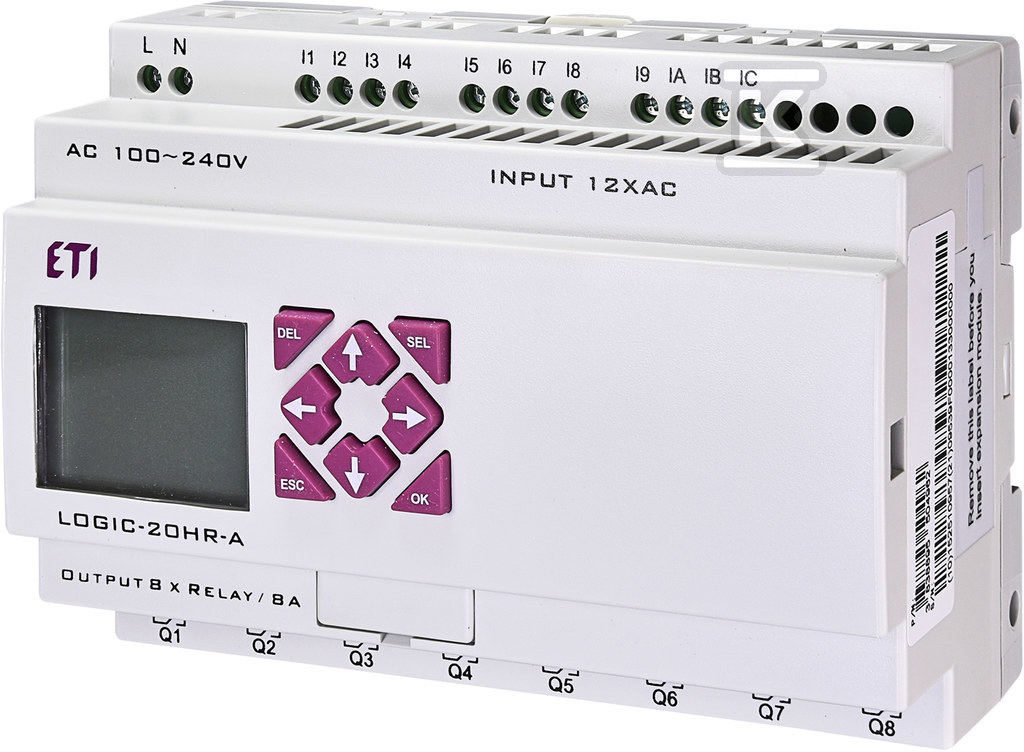 Przekaźnik programowalny z oprogramowaniem LOGIC-ALFA-1A 004780032 - obrazek 1