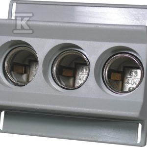 Gniazdo bezpiecznikowe (3p) D0 tablicowe D01V/3 E14 002221030 Gniazdo bezpiecznikowe (3p) D0 tablicowe D01V/3 E14 002221030