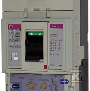 Wyłącznik mocy 4P, 36kA, wyświetlacz LCD EB2 630/4LLCD 630A 4p A 004672124 Wyłącznik mocy 4P, 36kA, wyświetlacz LCD EB2 630/4LLCD 630A 4p A 004672124