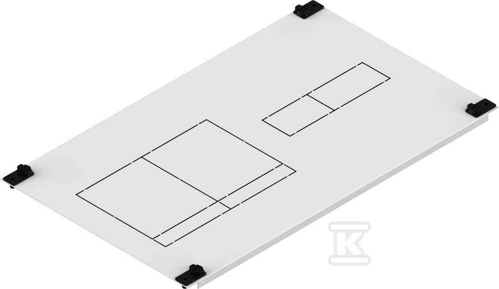 Osłona 2xHVL00/LTL00 i 9 modułów (500x300) CP 2-2 H00 M 001101476 - obrazek 1