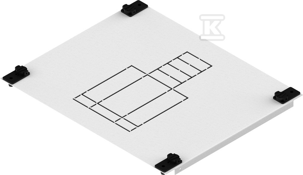 Osłona 1xEB2/ED2 125,160,250A 3P i 4 moduły (250x300) CP 1-2 E12 M 3P 001101481 - obrazek 1
