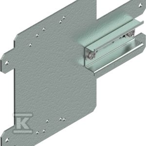 Płyta montażowa 1xEB2/ED2 3P z szyną TH35 na 4 moduły (250) PM 1 E12 M 3P 001101570 Płyta montażowa 1xEB2/ED2 3P z szyną TH35 na 4 moduły (250) PM 1 E12 M 3P 001101570
