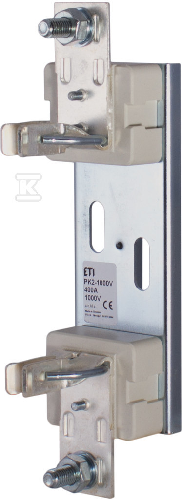 Podstawa bezpiecznikowa PK2-100 M10-M10 1P 1000V AC/DC 004123401 - obrazek 1