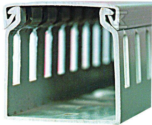 Kanał kablowy 60x100mm, perforacja T (4mm) - Typ B, długość 2m 003911046 - obrazek 1