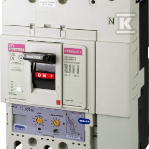 Wyłącznik mocy 4P, 70kA, wyświetlacz LCD EB2 400/4HLCD 400A 4p APGNSCWH 004672298 Wyłącznik mocy 4P, 70kA, wyświetlacz LCD EB2 400/4HLCD 400A 4p APGNSCWH 004672298