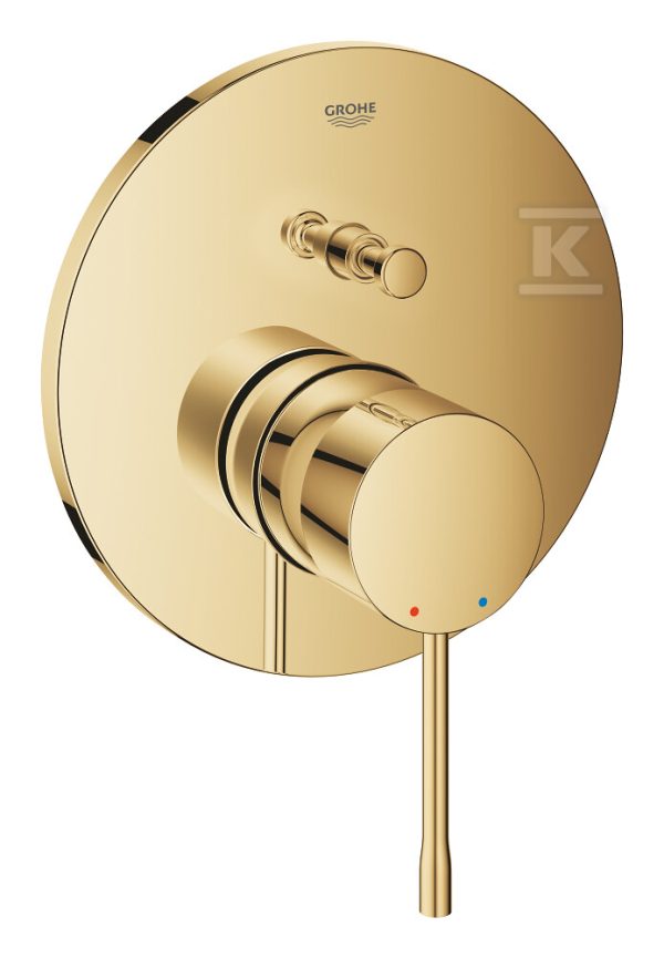 Essence Podtynkowa bateria do obsługi 2 wyjść wody, CoolSunrise 24167GL1