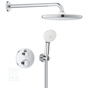 Zestaw prysznicowy z deszczownicą Tempesta 250, podtynkowy Grohtherm 1039960000 Zestaw prysznicowy z deszczownicą Tempesta 250, podtynkowy Grohtherm 1039960000