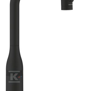 Bateria zlewozmywakowa Essence SmartControl – z funkcją SmartControl, stojąca, 2 strumienie, wylewka obracana 140°, czarny mat 31892KF0 Bateria zlewozmywakowa Essence SmartControl – z funkcją SmartControl, stojąca, 2 strumienie, wylewka obracana 140°, czarny mat 31892KF0