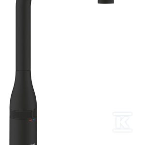 Bateria zlewozmywakowa Essence SmartControl – z funkcją SmartControl, stojąca, wylewka obracana 140°, czarny mat 31928KF0 Bateria zlewozmywakowa Essence SmartControl – z funkcją SmartControl, stojąca, wylewka obracana 140°, czarny mat 31928KF0