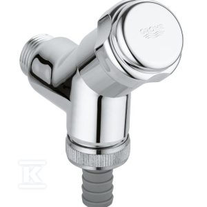 WAS® zawór przyłączeniowy 1/2″, chrom 410100000 WAS® zawór przyłączeniowy 1/2″, chrom 410100000