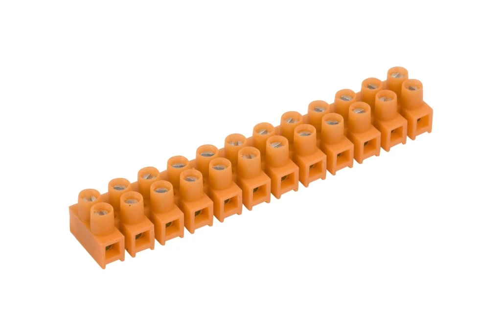 Listwa zaciskowa gwintowa 12‑torowa 2,5mm2 pomarańczowa LTF 12‑2,5 21210108 - obrazek 1