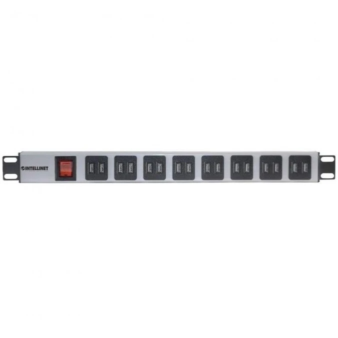 Listwa zasilająca Rack 19 , 16 gniazd USB typu A - obrazek 3