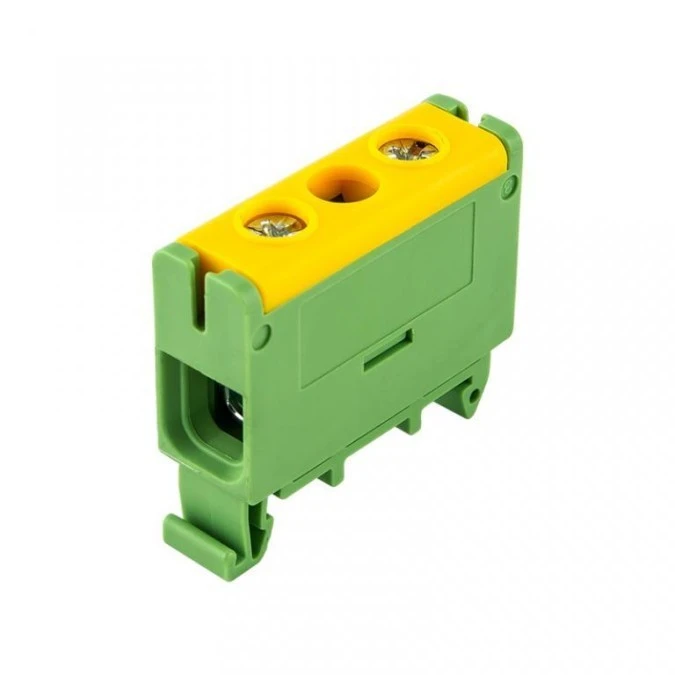 Listwa zaciskowa LZS w korpusie żółto‑zielona Al/Cu:1x4‑16mm2 E.4140/Ż‑Z - obrazek 1