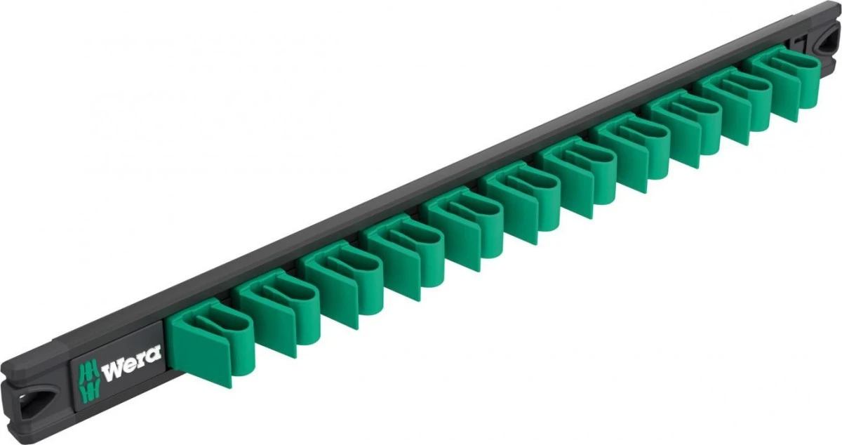 Listwa magnetyczna Joker 9610, na 11 kluczy płaskich, bez kluczy, 30 x 370 mm, WERA 05136413001