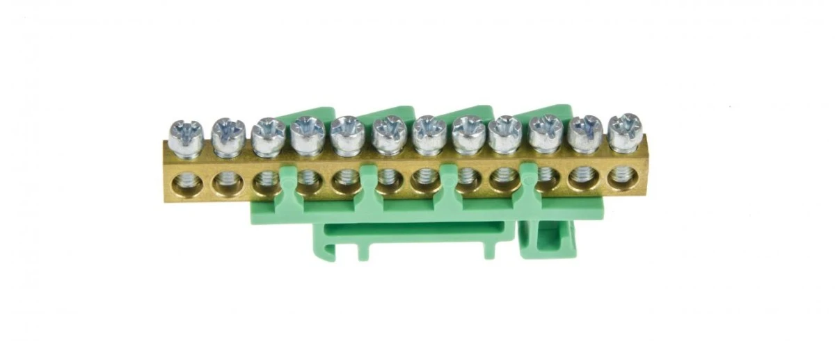 Listwa Zaciskowa 12x16 mm2‑Zielona ENE‑00547 - obrazek 2