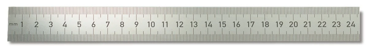 Liniał stalowy półsztywny nierdzewny 500 mm 16‑203‑29 - obrazek 2