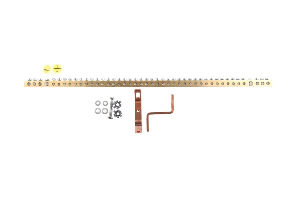 Listwa przyłączeniowa 42‑otwory 456 mm 037301 - obrazek 1