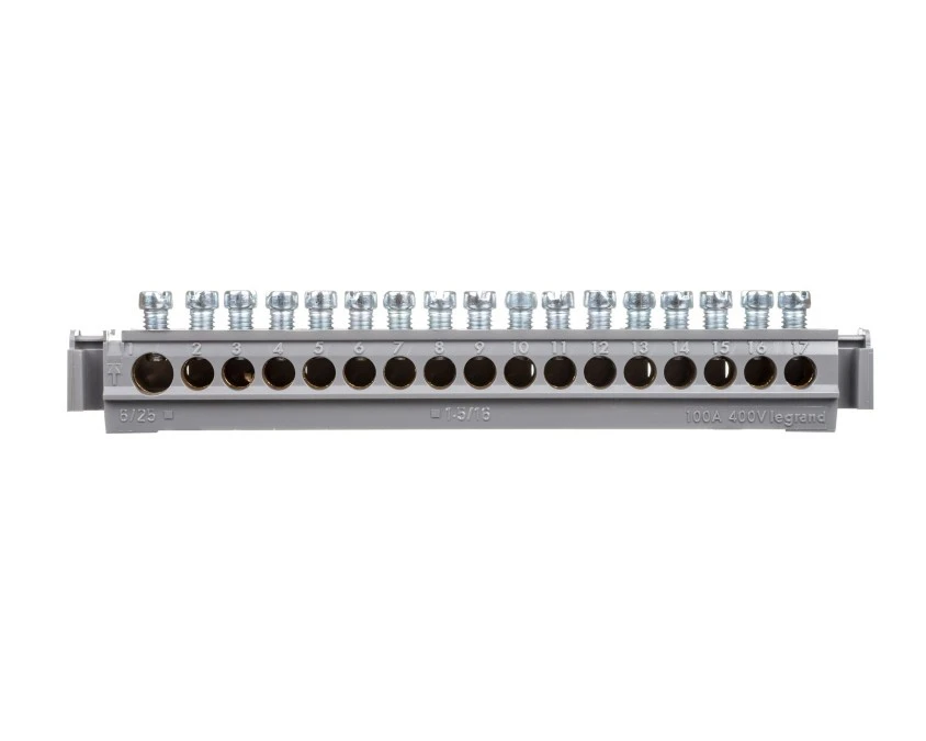 Listwa przyłączeniowa 17‑otworów 16x16+1x25 mm2 004825 - obrazek 1