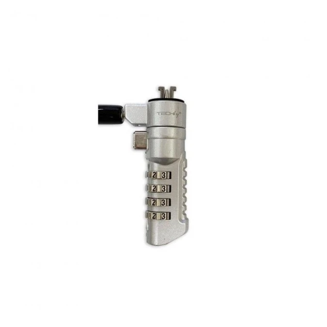 Linka zabezpieczająca do laptopa Nano Slot 2.5x5.5mm na Szyfr 1.8m - obrazek 2
