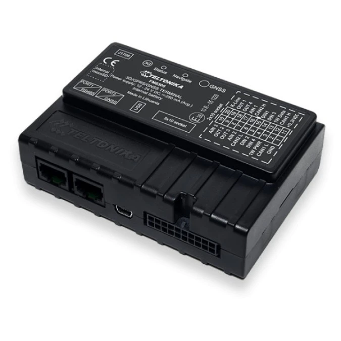 Lokalizator GPS Łączność 3G, GNSS, RS232/RS485, FMS/LV‑CAN/ALL‑CAN Teltonika FM6300