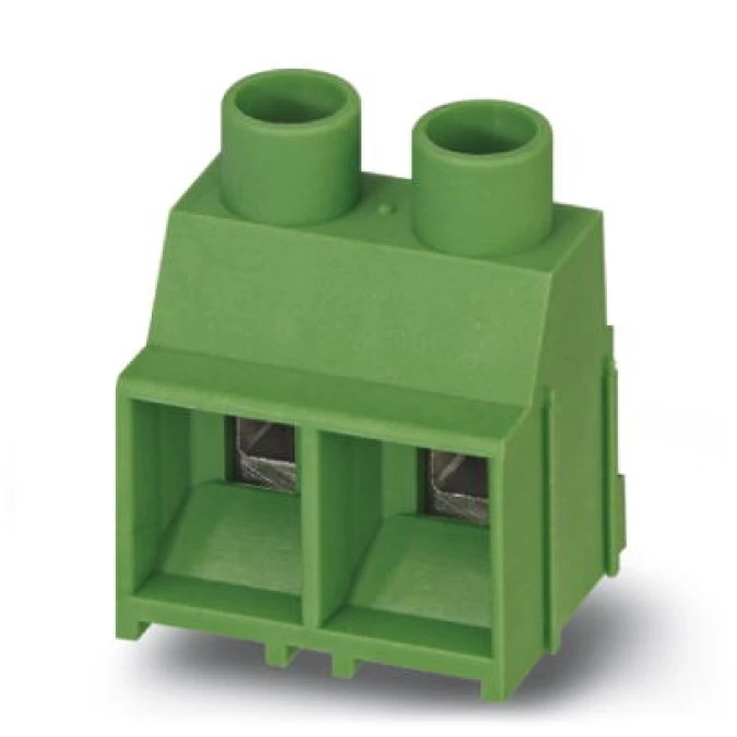 Listwa zaciskowa do płytek drukowanych 3‑torowa 1 pin/biegun raster 9,52mm zielona MKDS 5 HV/ 3‑9,52‑Z 1907429 /50szt./ - obrazek 1
