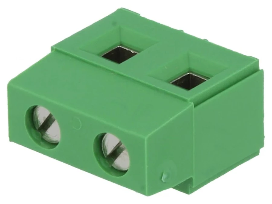 Listwa zaciskowa do druku kątowe 90 7,5mm tory 2 na PCB 282844‑2 - obrazek 1