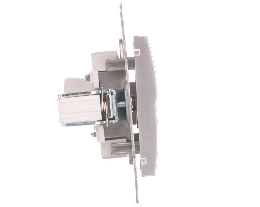 LOGI Gniazdo komputerowe pojedyncze (RJ45Cat 5e Jack) Srebrny 25226 - obrazek 3