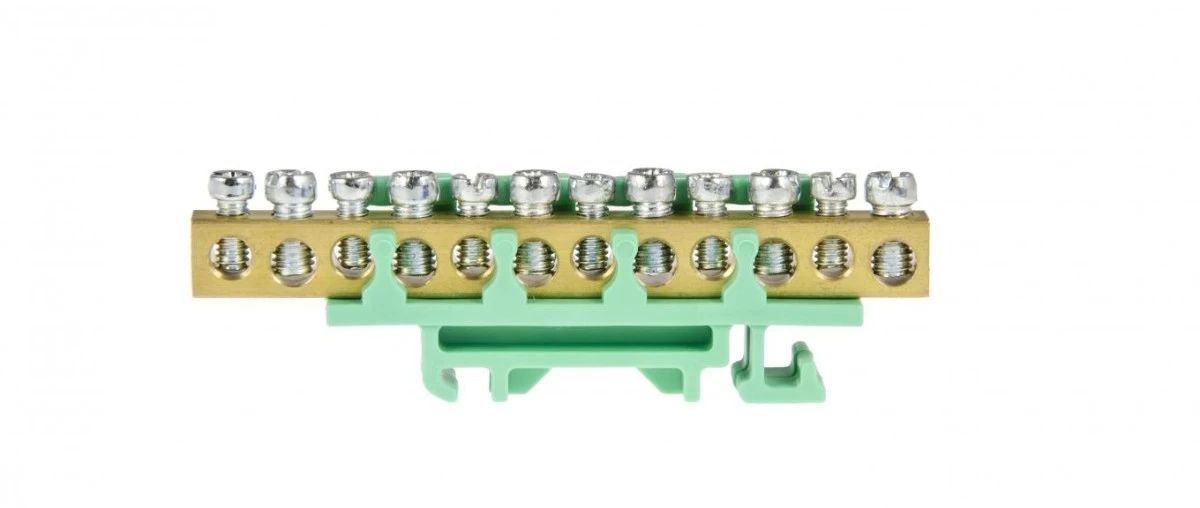 Listwa Zaciskowa 6x10 mm2,6x16 mm2‑Zielona ENE‑00551 - obrazek 1