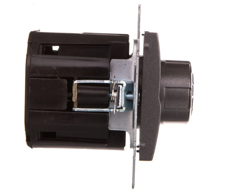 LOGI Ściemniacz obrotowy 500W z filtrem śrubowe 10AX 250V Grafit 25260 - obrazek 2
